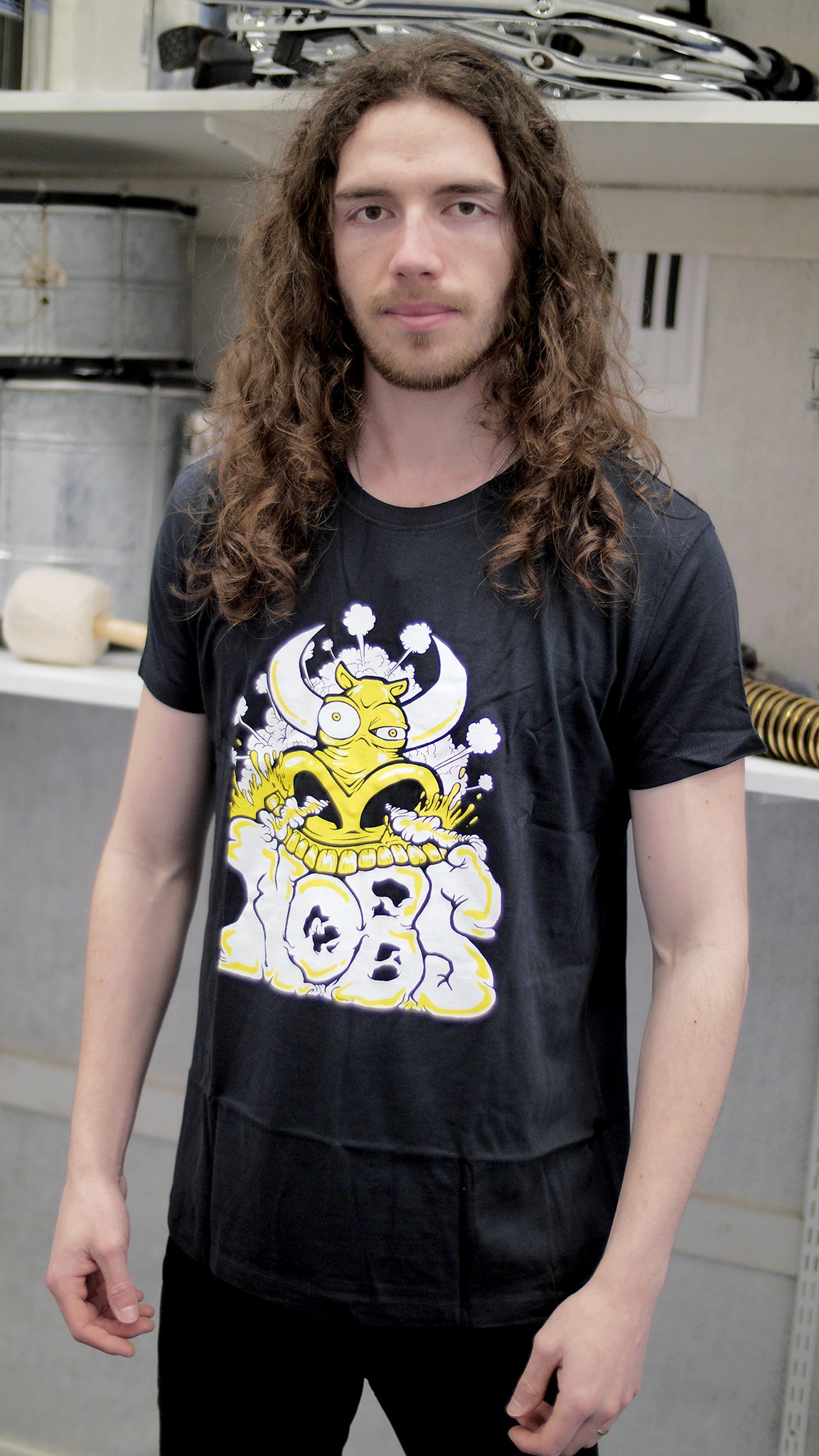 Japanese No Bull Stuff Punk design T-shirt