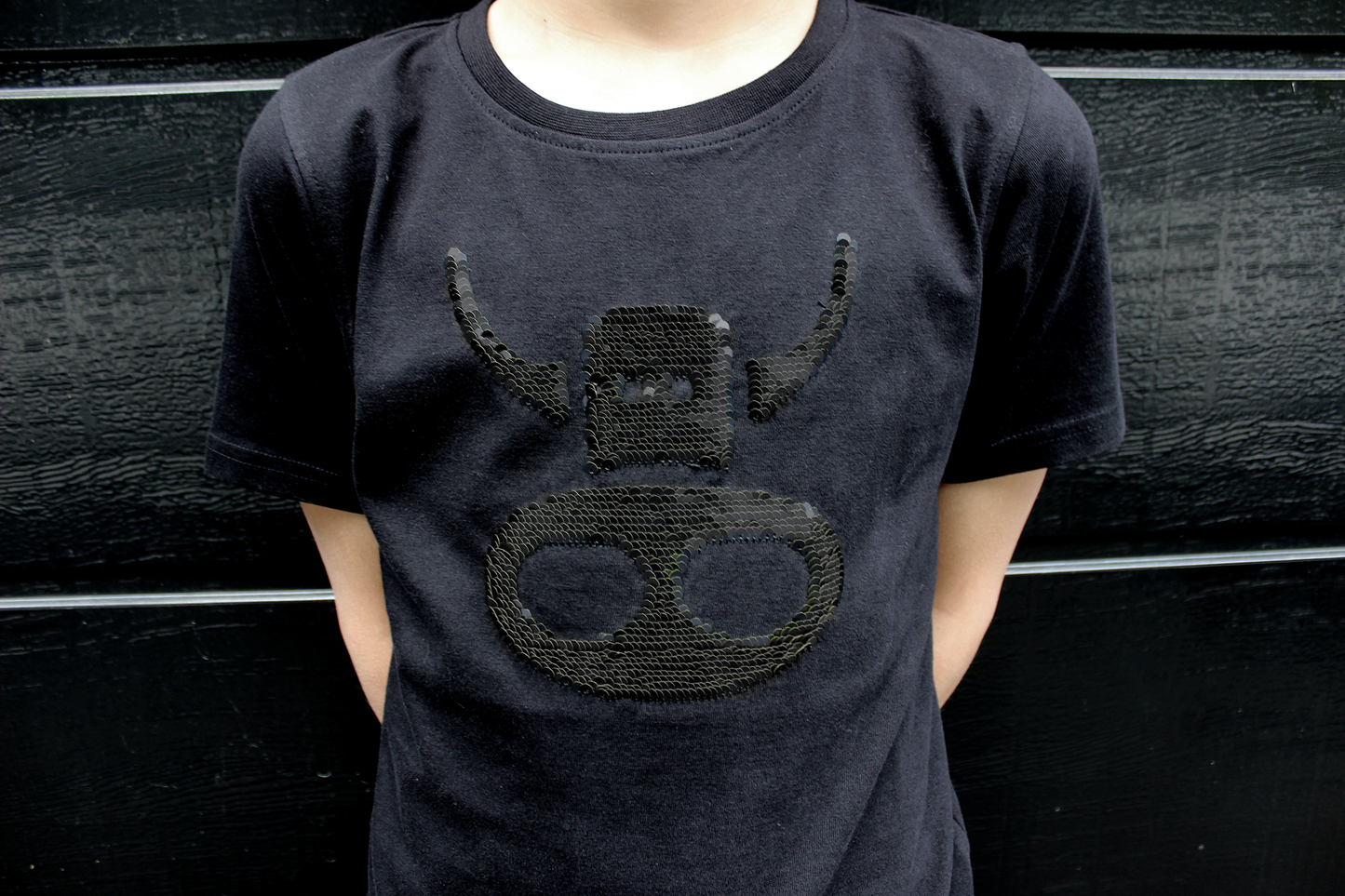 Sequin Cow Kid T-shirt